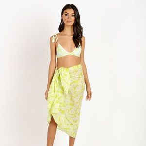 acacia swimwear Accessories - NWT Acacia Swimwear Kuau Pareo in neon magnolia acacia swimwear Accessories - NWT Acacia Swimwear Kuau Pareo in neon magnolia